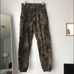 Camo Cargo Jogger Pant Camo Green